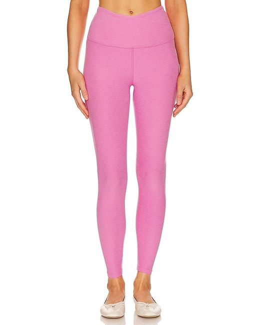 Spacedye at your leisure midi legging Beyond Yoga de color Pink