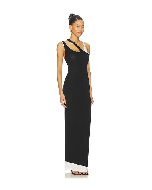 SNDY'S Black Chantara Maxi Dress