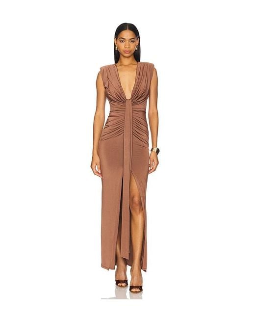 Nookie Brown Giselle Maxi Dress