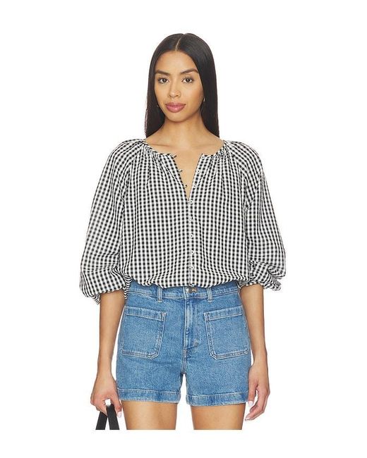 Sanctuary Blue Bluse Perfect