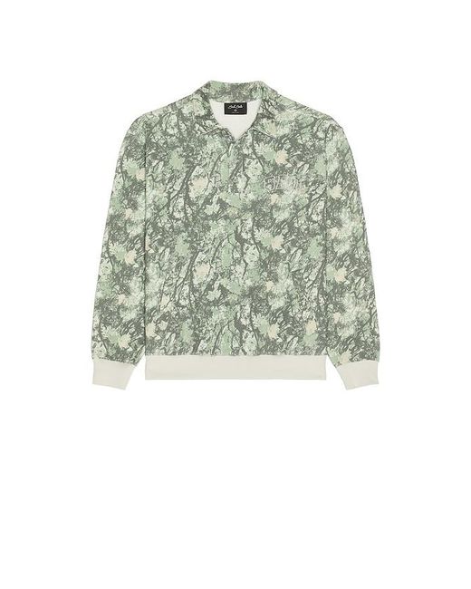 BAD BIRDIE Multicolor French Terry Polo for men