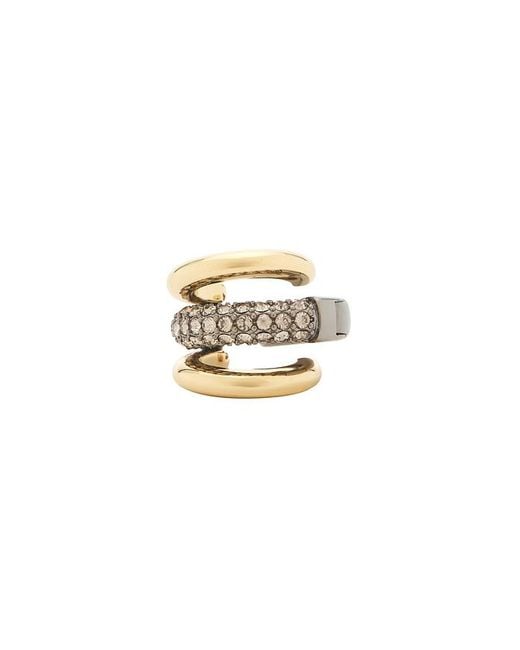 DEMARSON White Maye Ear-Cuff