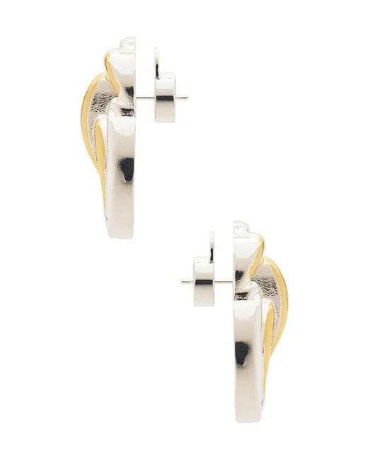 Julietta Metallic Ohrringe Knot