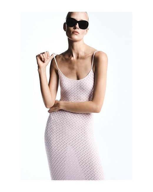 REVOLVE LOS ANGELES White Chanthal Lace Stitch Gown