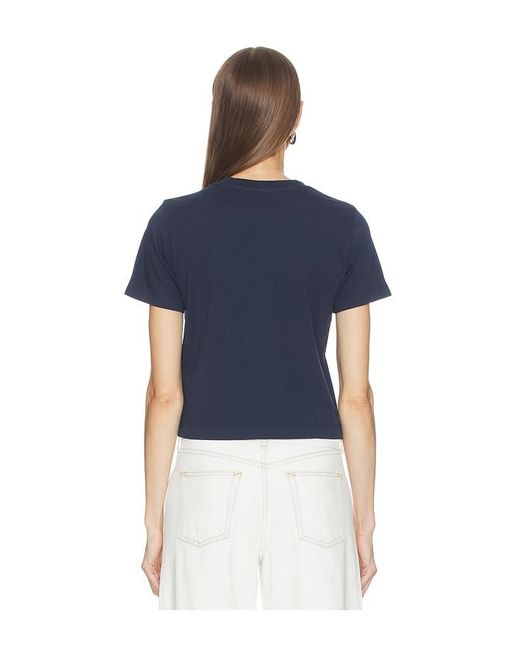 GRLFRND Blue V-Neck Boy Tee