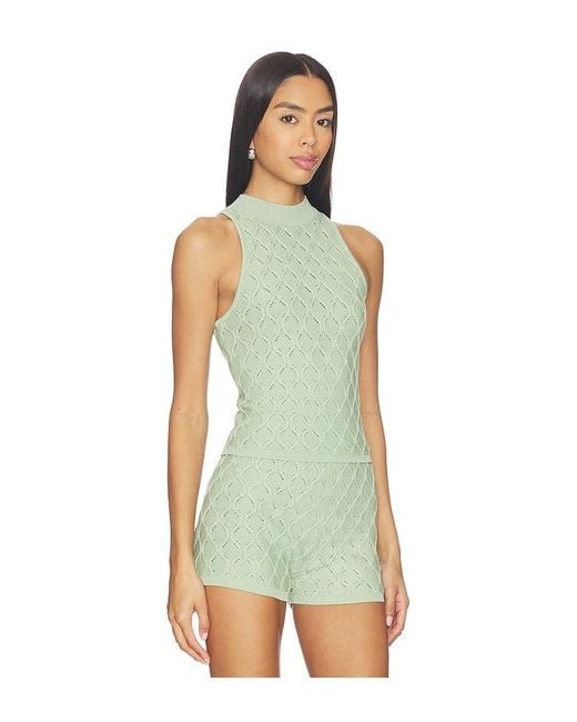 Devon Windsor Green Renatta Tank Top