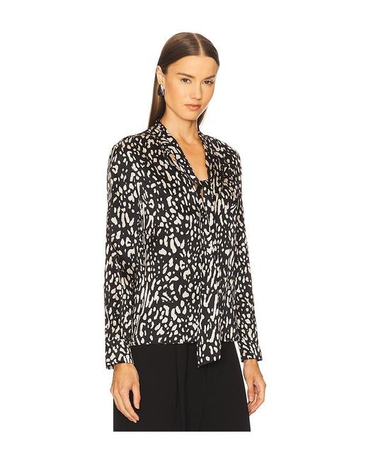 Nili Lotan Black Bluse Janese