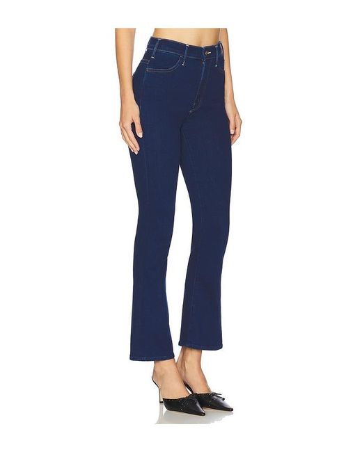 Mother Blue The Hustler Ankle Jeans