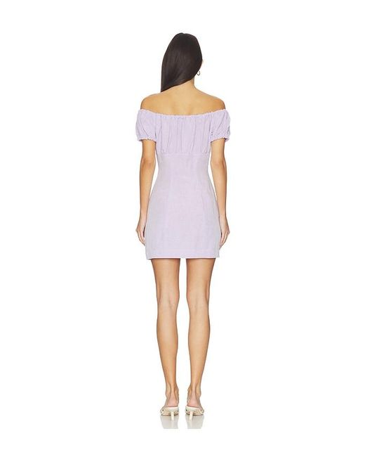 Matthew Bruch Red Bubble Tie Mini Dress