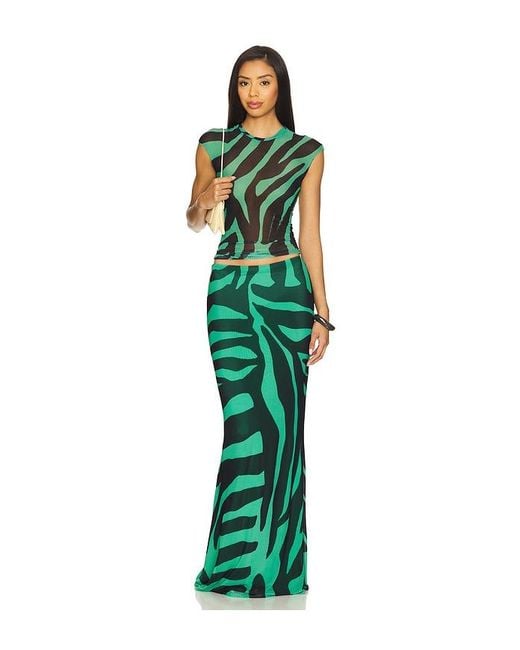 AFRM Green Nina Top