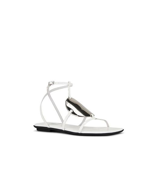 Jeffrey Campbell White Calanthe Sandals