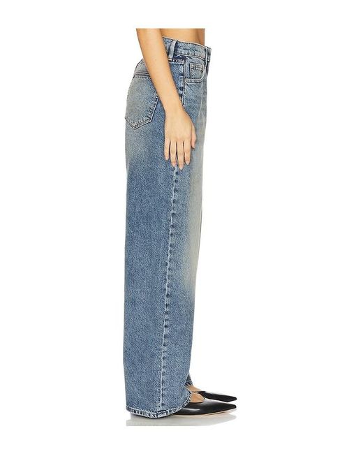 GOOD AMERICAN Blue Good Standard Baggy Jeans