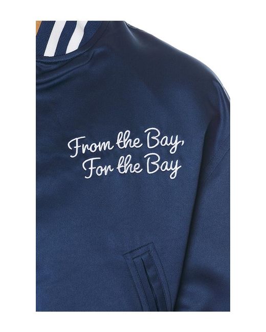 DANNIJOPRO Blue The Bomber Jacket