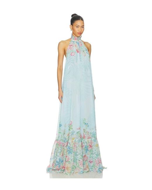 retroféte Blue Francy Dress