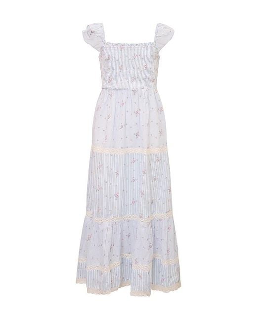 LoveShackFancy White Tween Rhiannon Dress