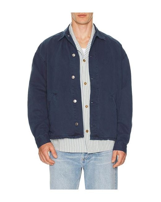 Asher Blue Caleb Canvas Jacket for men