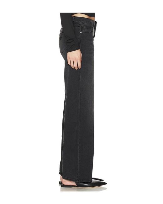 A.Brand Black 99 Wide Leg Jeans