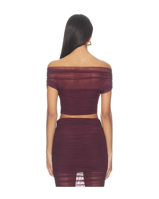 SER.O.YA Purple Marsh Top