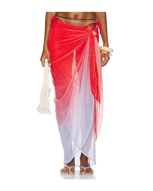 Lea Pareo En Color Rojo Talla En Baobab de color Red