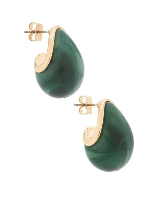 Lovers + Friends Green Devon Earrings