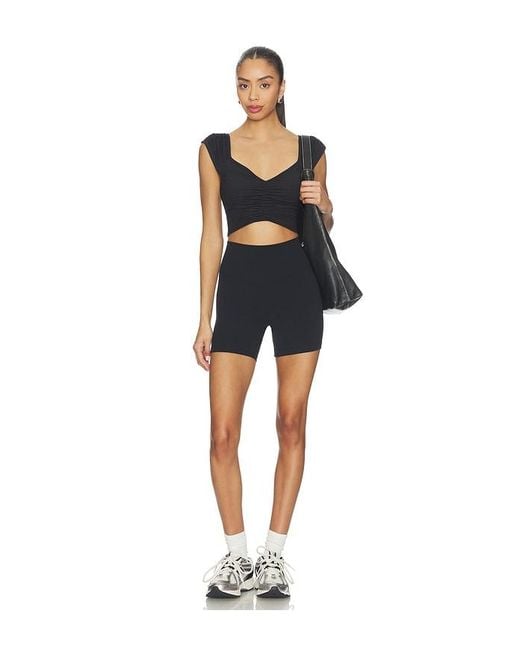 Free People Blue X Fp Movement Breathe Deeper Cami Top