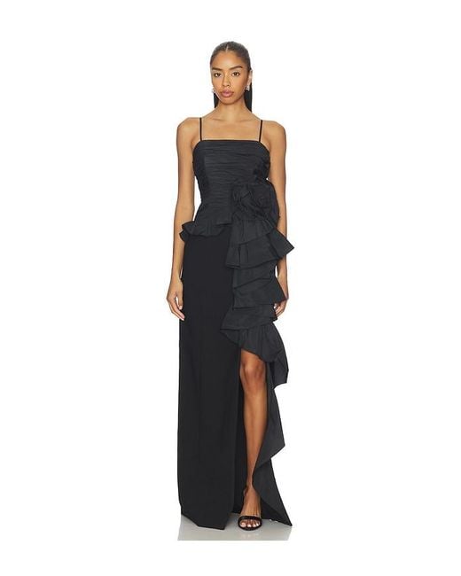 Cinq À Sept Blue Liora Gown