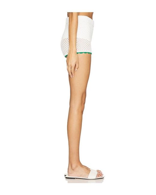 superdown White Brisa Short
