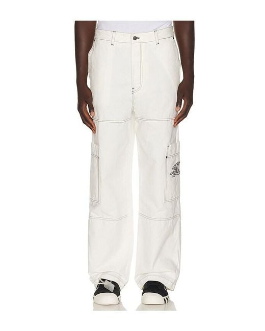 Off-White c/o Virgil Abloh White Script Cargo Pant for men