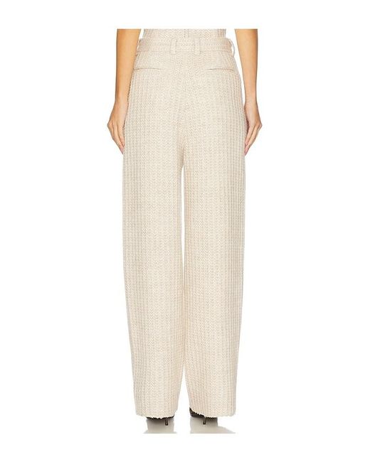 GIUSEPPE DI MORABITO Natural Waffle Knit Pant