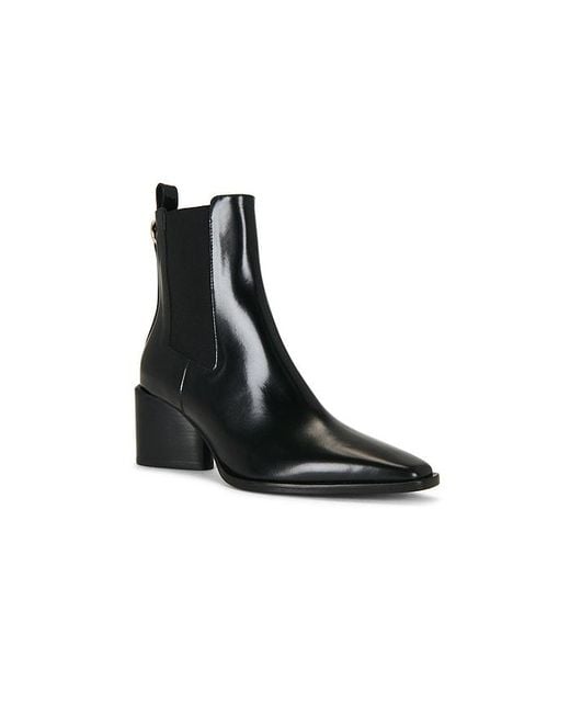 Anine Bing Black Livia Chelsea Boot