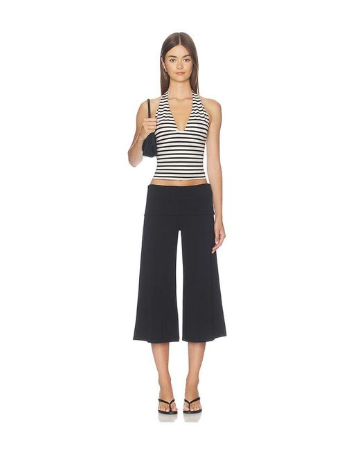 Oddli Black Cropped Gaucho