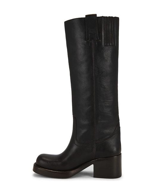 Jeffrey Campbell Black Reflect High Boot