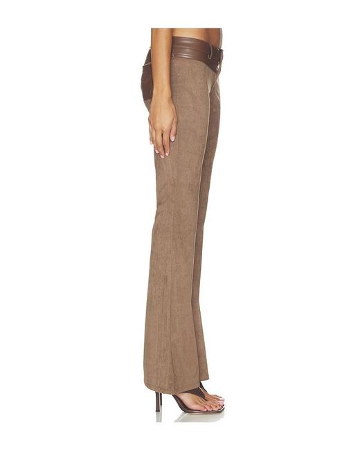 I.AM.GIA Natural Viviane Suede Pant