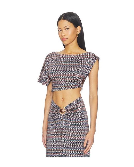 Perla Shiny Knit Top En Color Multi Talla (También En M, S, Xl, Xs, Xxl, Xxs) AFRM de color Multicolor