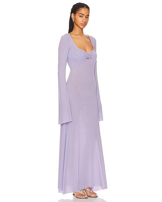 MANURI Purple Nina Dress