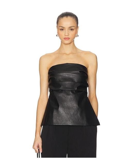 NonChalant Label Black Xena Top