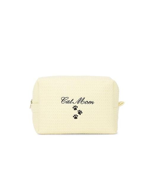Abode Natural Cat Mom Waffle Pouch