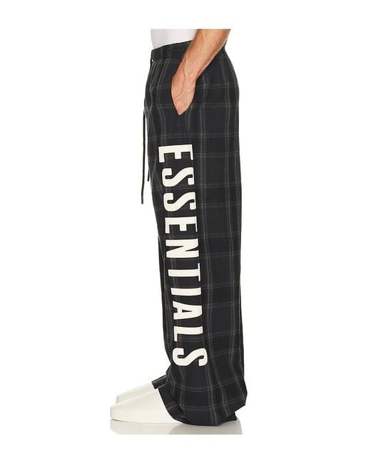 Fear Of God Black Lounge Pant for men