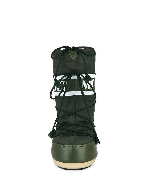 Moon Boot Green Icon Nylon Boot for men