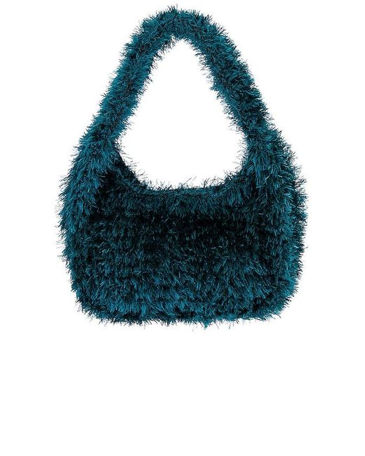 Lado Bokuchava Blue Grinch Faux Fur Bag