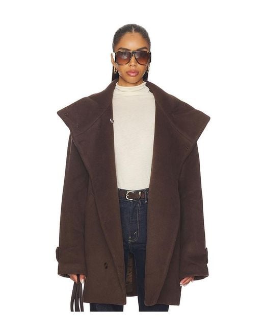 Lovers + Friends Brown Rae Coat
