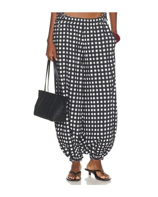 WeWoreWhat Black Pull On Balloon Pant