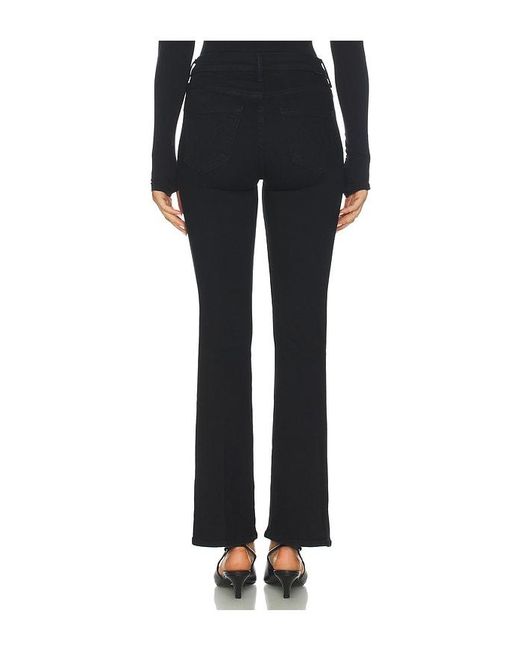Mother Black Weekender Flare Jeans