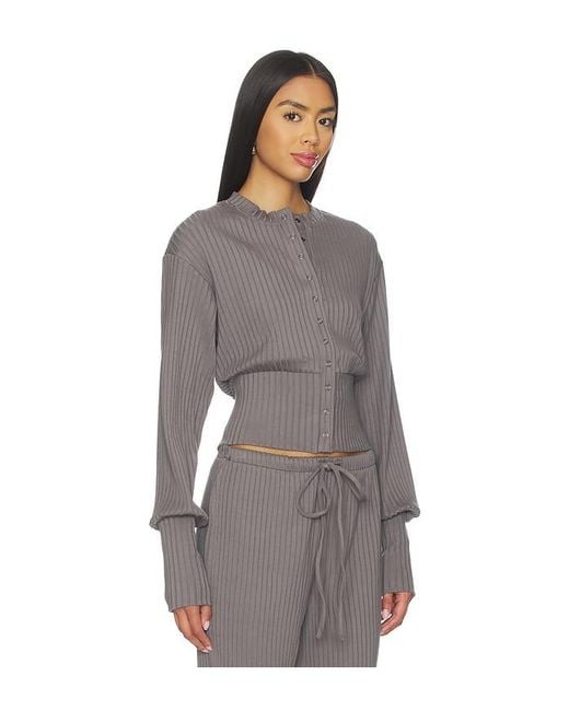 Lovers + Friends Brown Olivia Top