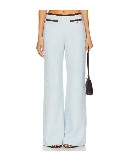 Amanda Uprichard White X Revolve Windsor Pant