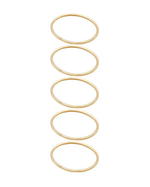 Jenny Bird Metallic Dane Bangle Set