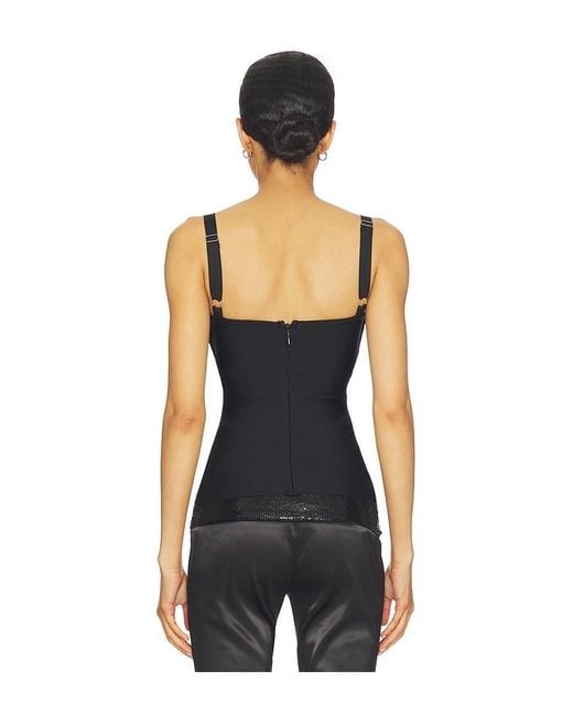 Nii HAI Black Sneak Bandage Top