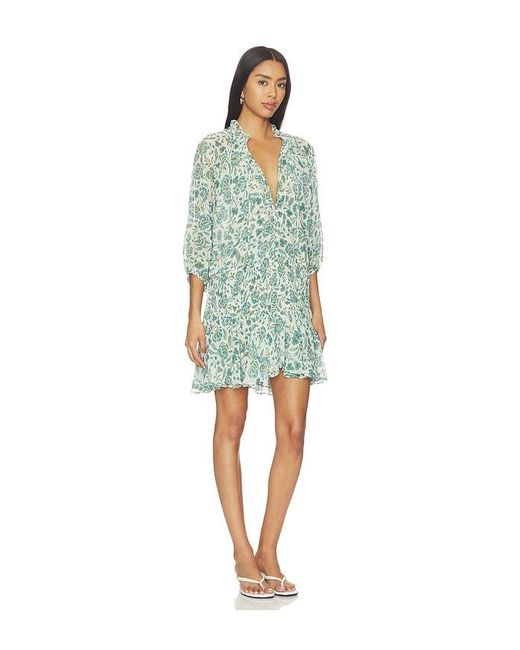 MISA Los Angles Green Shyra Dress