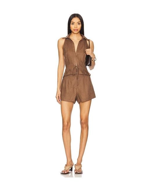 Hevron Brown Sloan Vest