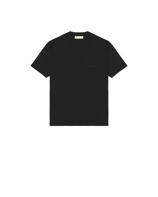 Fear Of God Black Classic Short Sleeve Tee for men